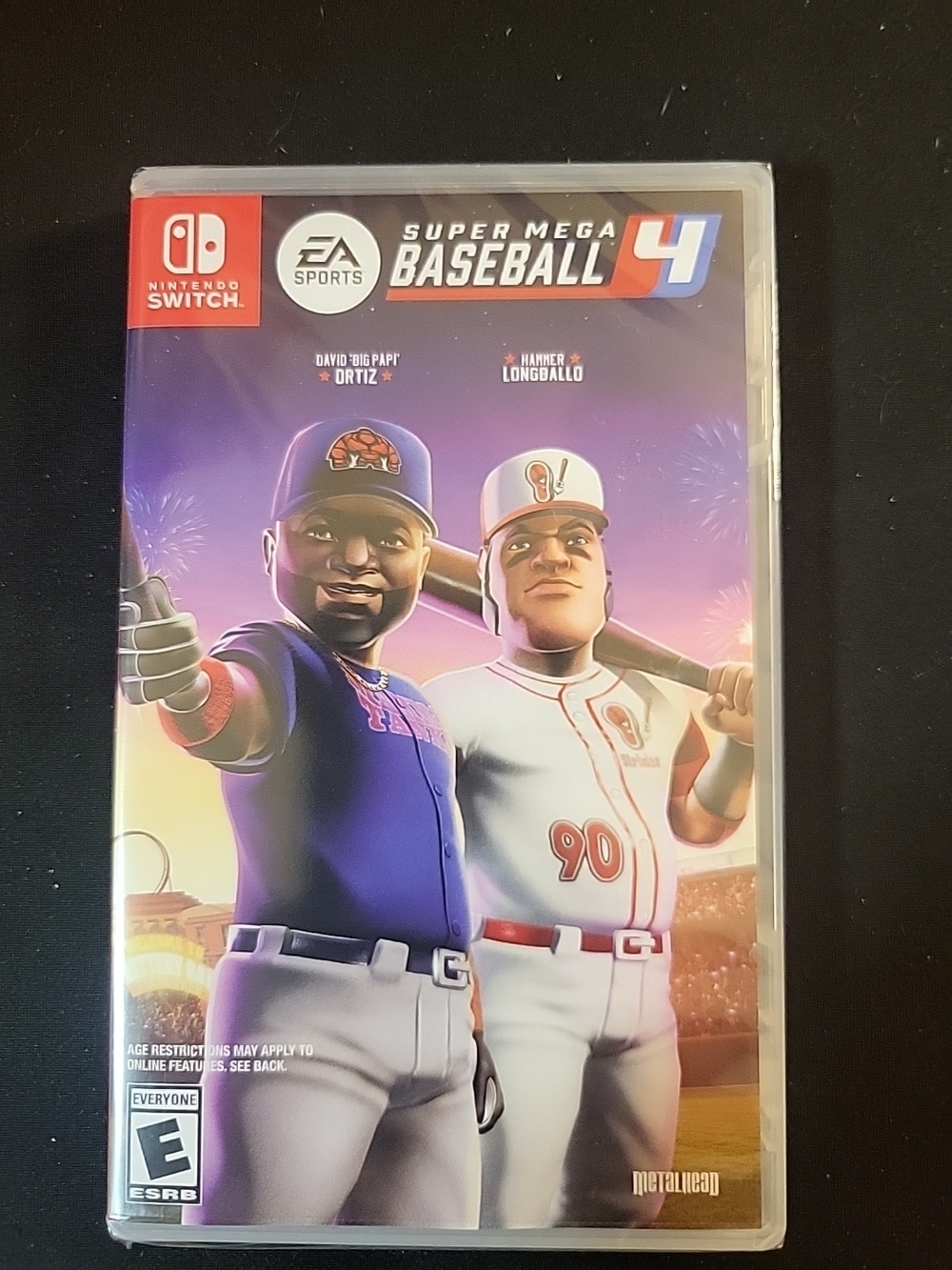 EA Sports Super Mega Baseball 4 - Nintendo Switch (Purple/White)